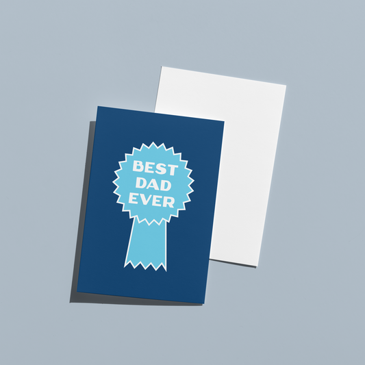Best Dad Ever Greeting Card