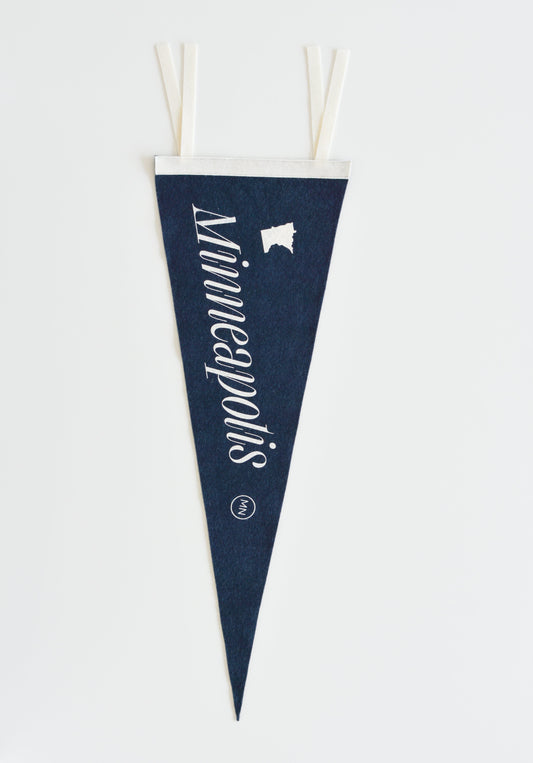 Minneapolis, MN Felt Pennant