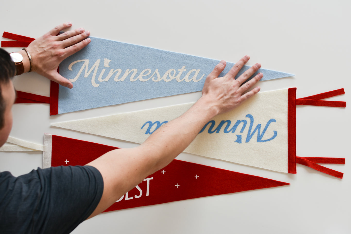 Midwest Is Best Felt Pennant