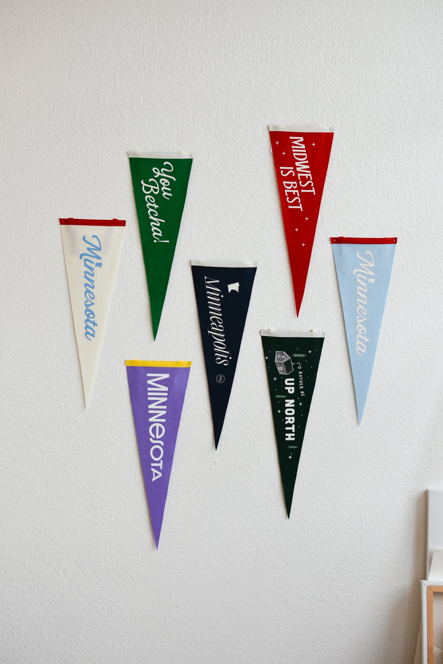 You Betcha! Felt Pennant