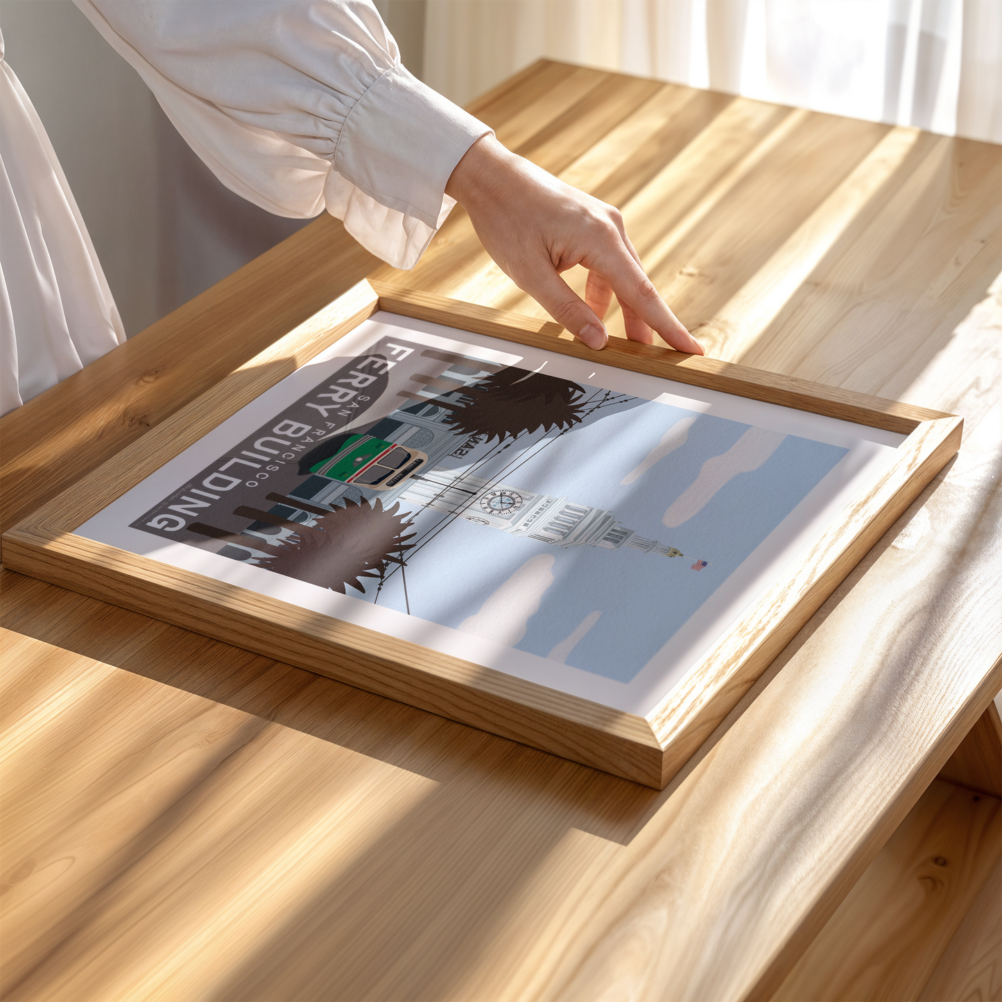 San Francisco Ferry Building Art Print