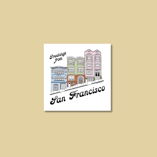Home Sweet San Francisco Magnet