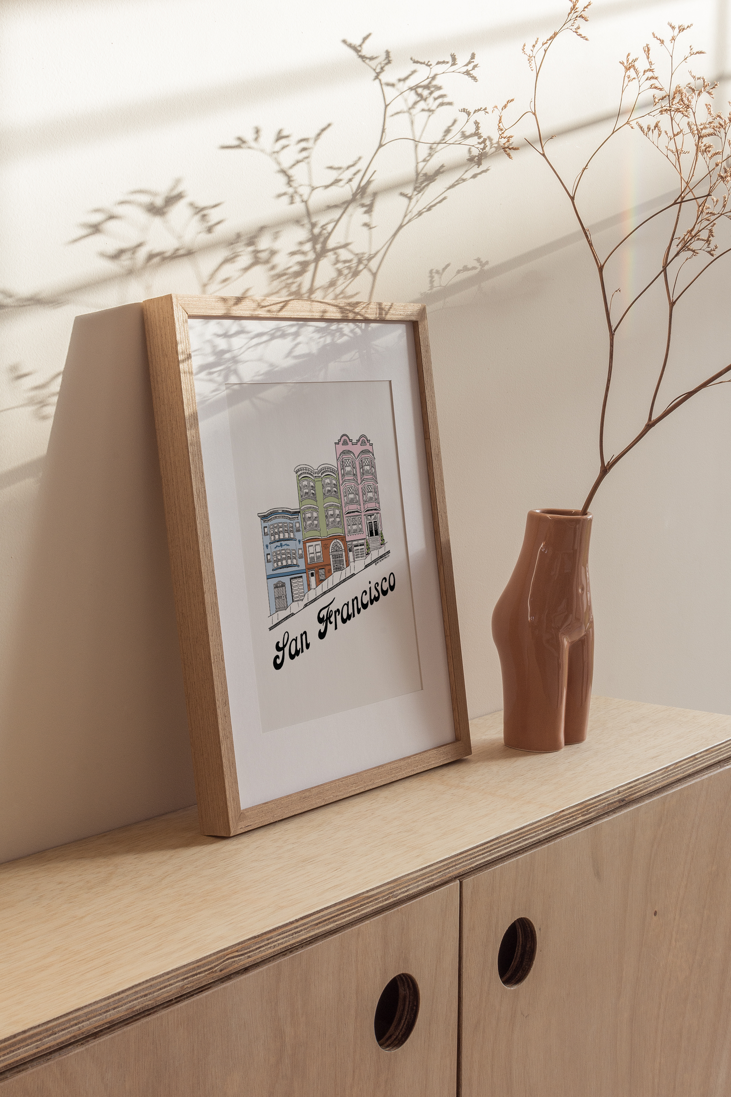 Home Sweet San Francisco Art Print