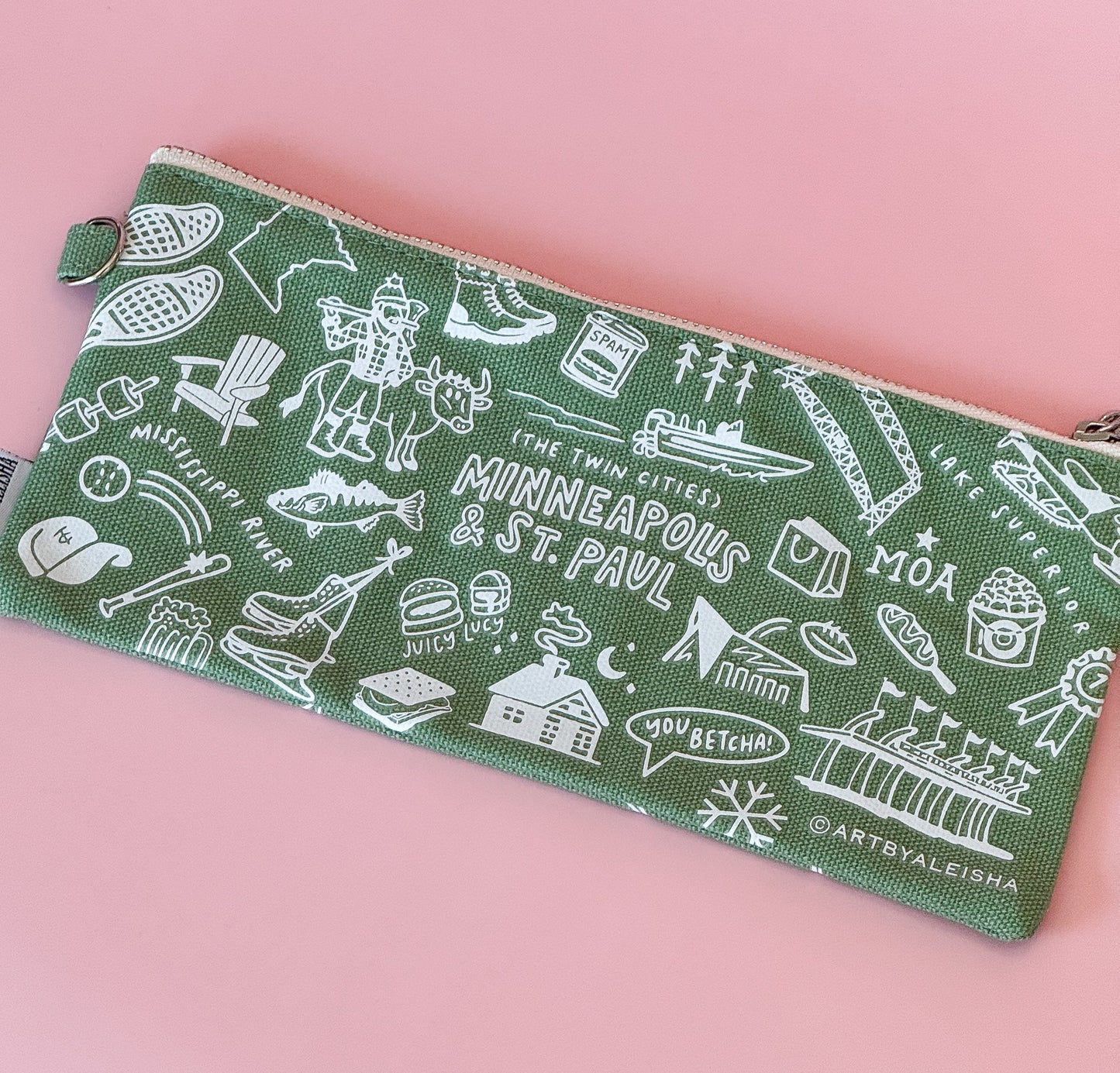 Minnesota Icons Pencil Pouch
