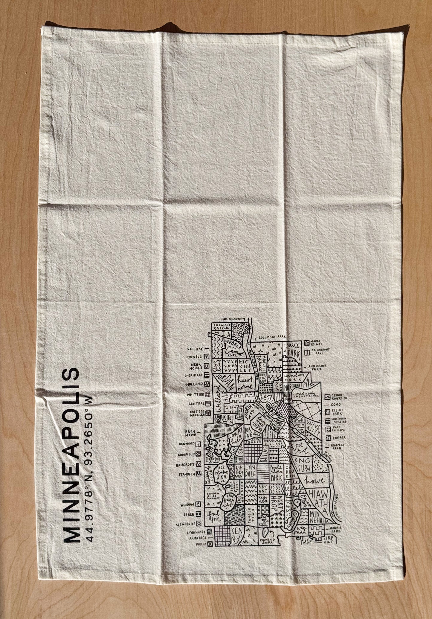 Minneapolis Tea Towel