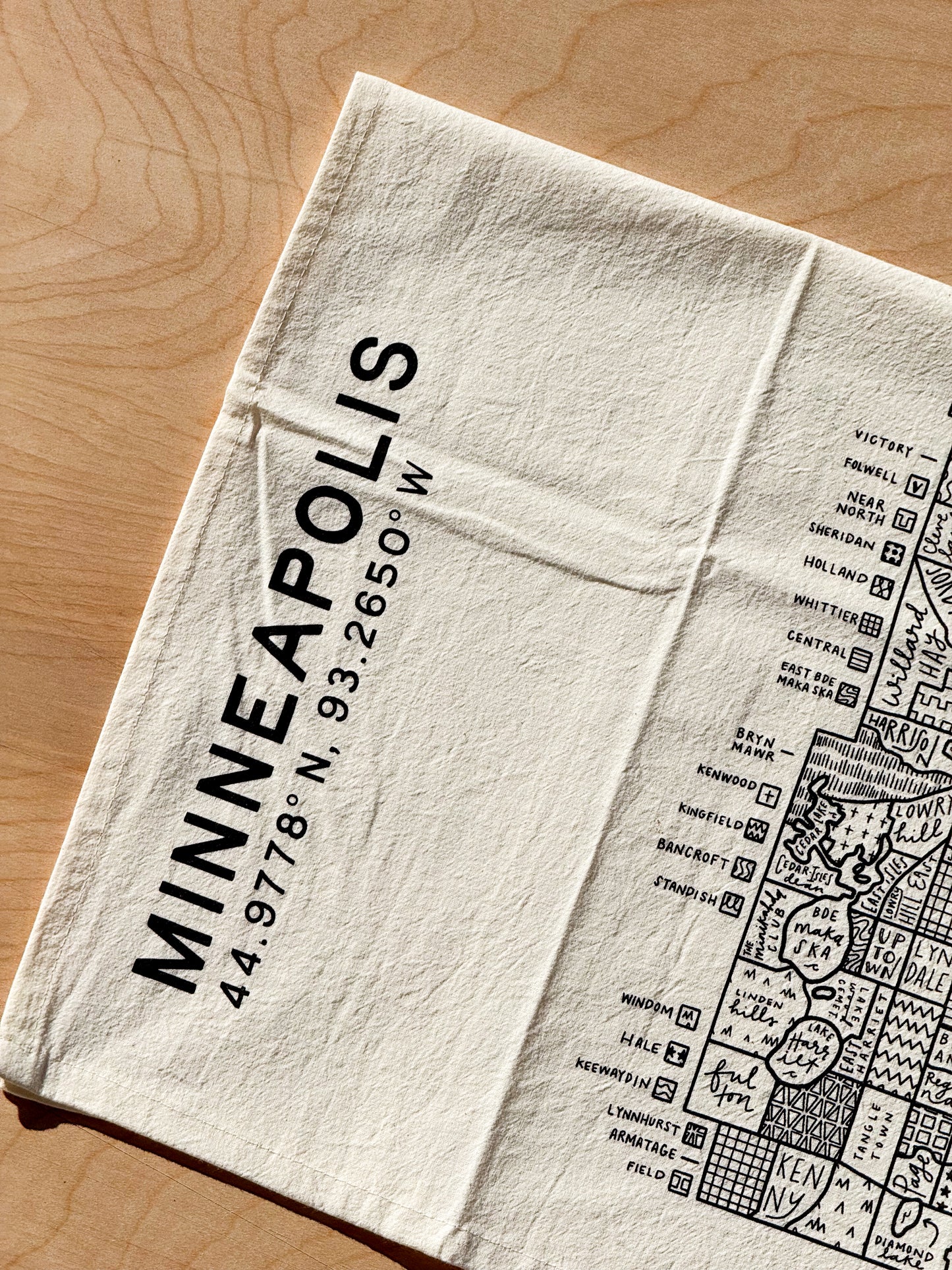 Minneapolis Tea Towel