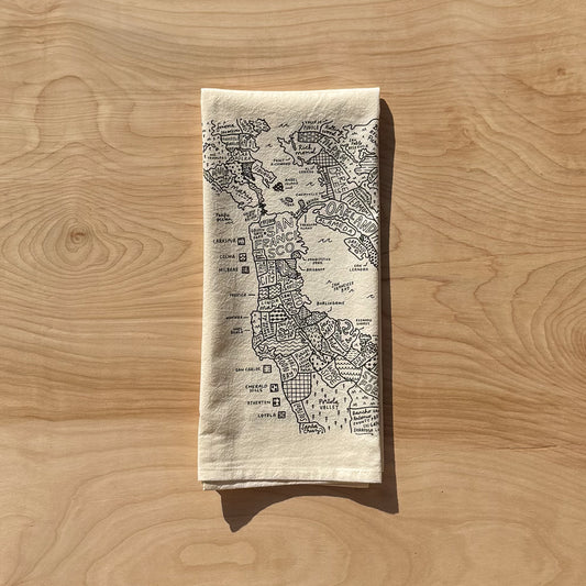 Bay Area Tea Towel
