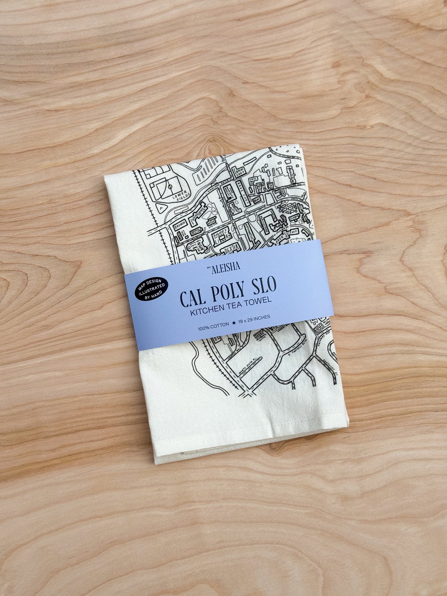 Cal Poly San Luis Obispo Tea Towel