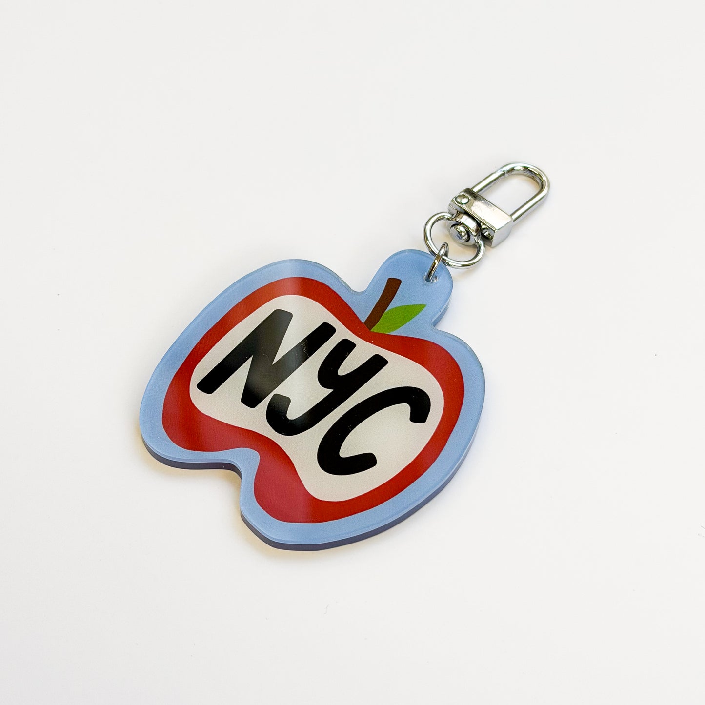 NYC Big Apple Acrylic Keychain
