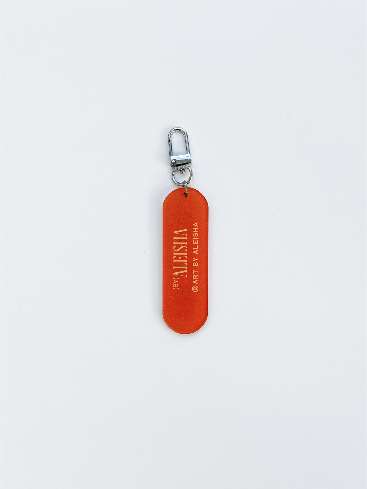 California Pill Acrylic Keychain