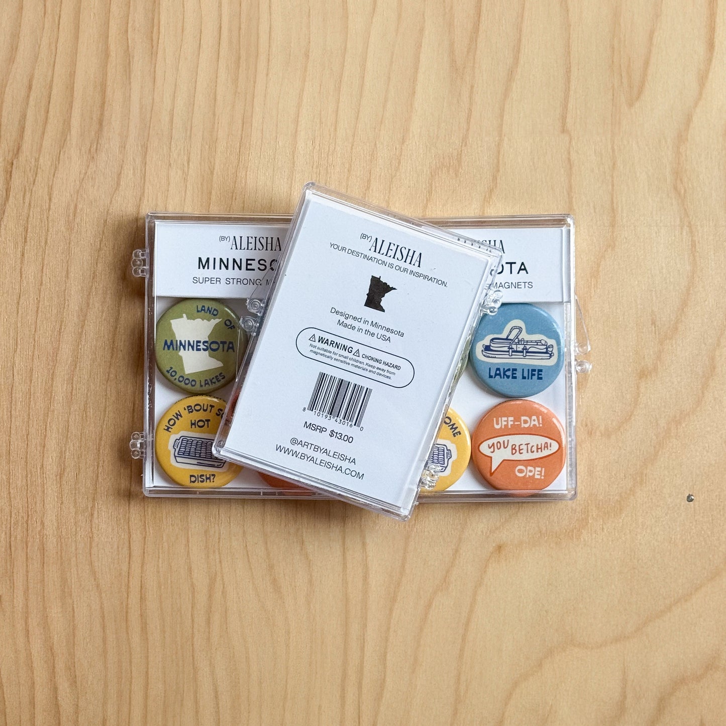 Minnesota Icons Magnet Set