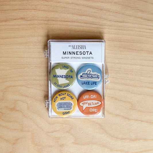 Minnesota Icons Magnet Set