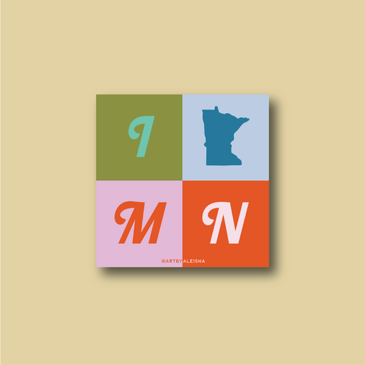 I Heart Minnesota Magnet