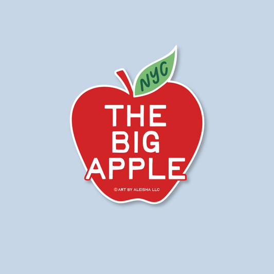 NYC Big Apple Sticker