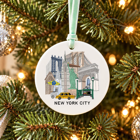 New York City Landmarks Ornament