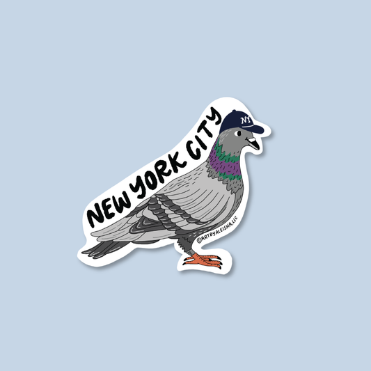 NYC Pidgeon Acrylic Magnet