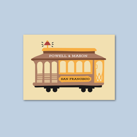 SF Cable Car Magnet