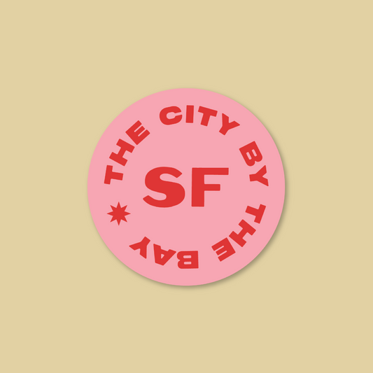 The City By The Bay (SF) Die Cut Sticker