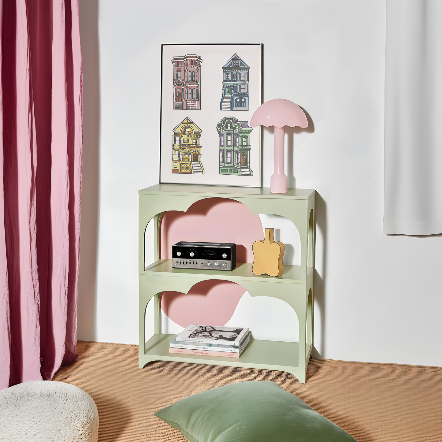 Painted Ladies Art Print