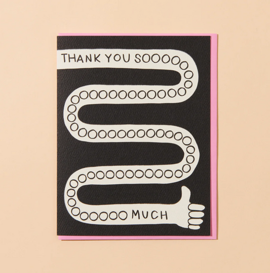 Thank You So Much Card