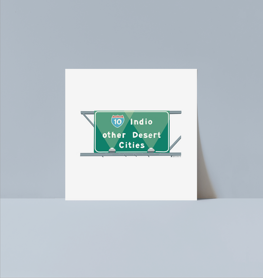 Other Desert Cities Art Print
