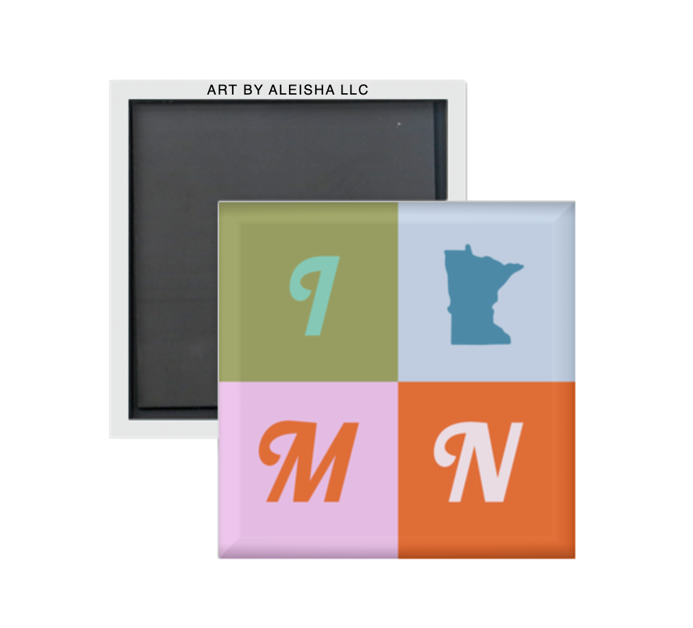 I Heart Minnesota Magnet