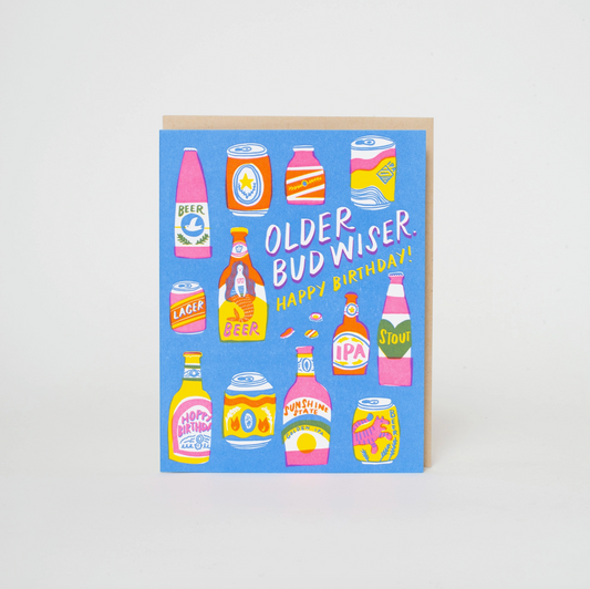 Bud Wiser Birthday Card