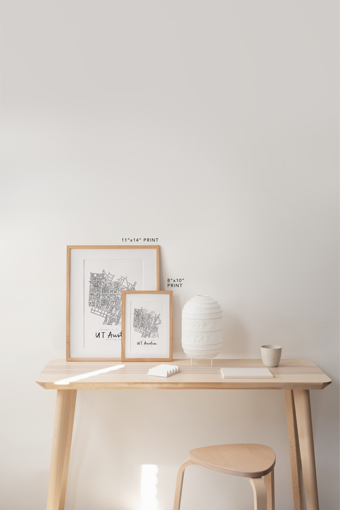 University of Texas at Austin (UT Austin) Campus Map Print