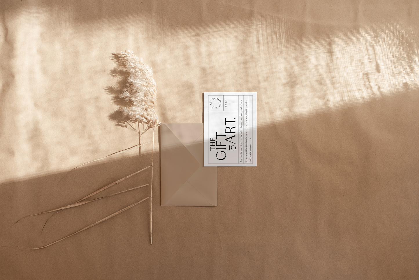 GIFT CARD: (BY) ALEISHA