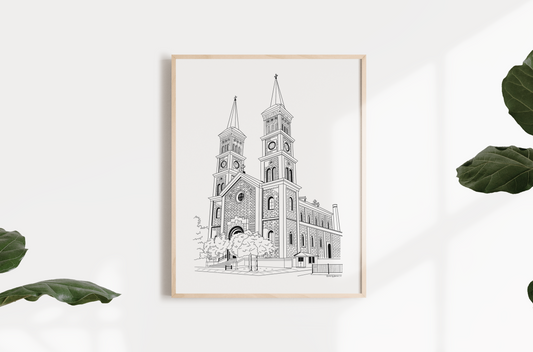Church of The Assumption (St. Paul, MN) Print