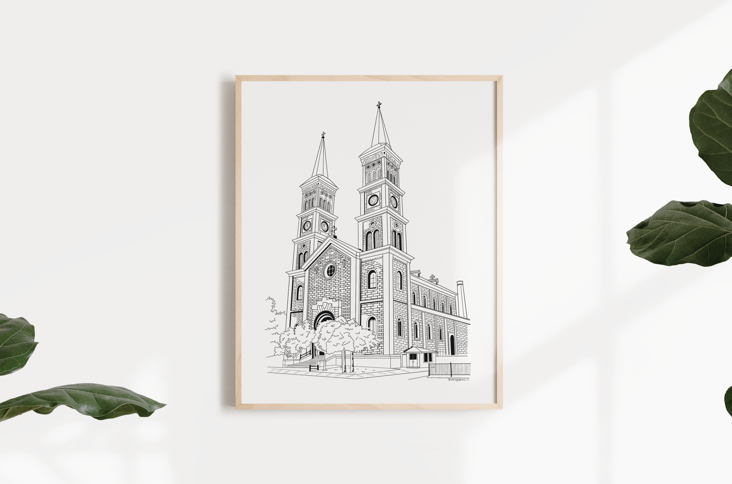 Church of The Assumption (St. Paul, MN) Print