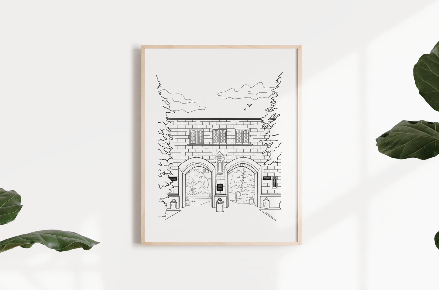 University of St. Thomas Arches Print