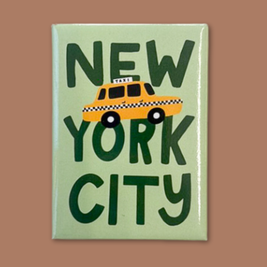 New York City Block Font Magnet