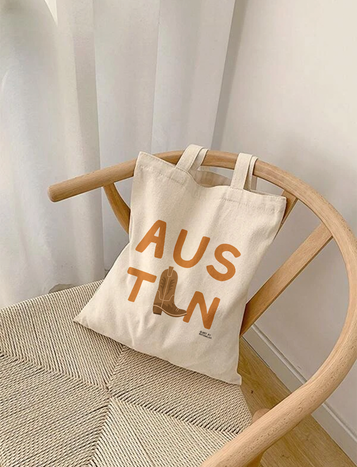 Austin Texas City Name Tote
