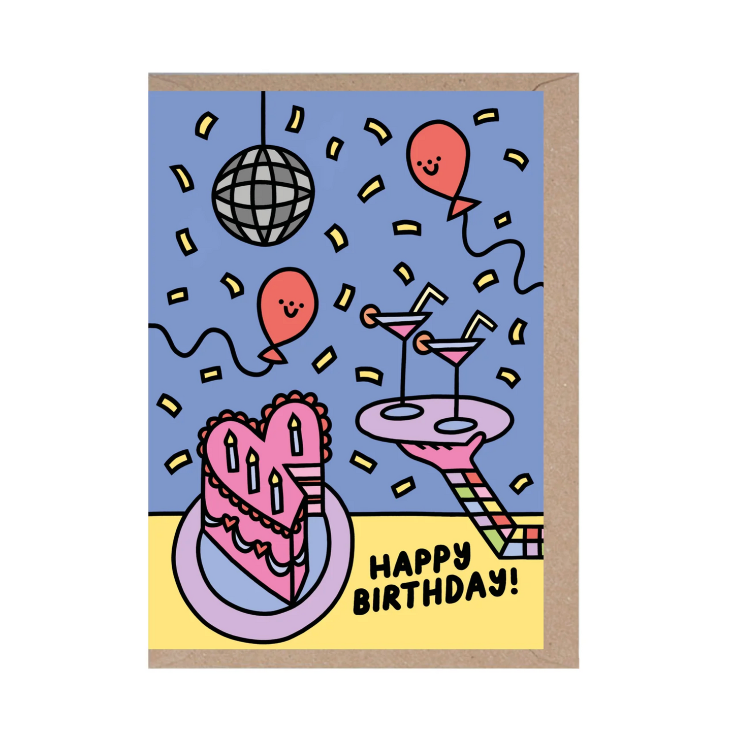 Birthday Disco Card