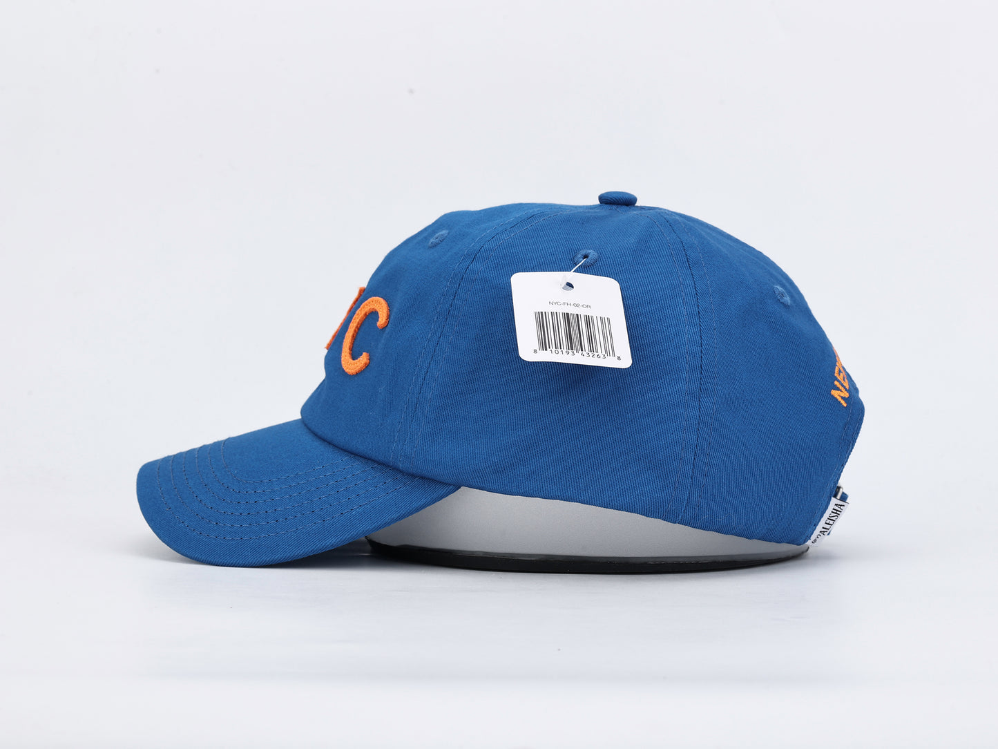 NYC Felt Lettered Dad Hat (Blue)