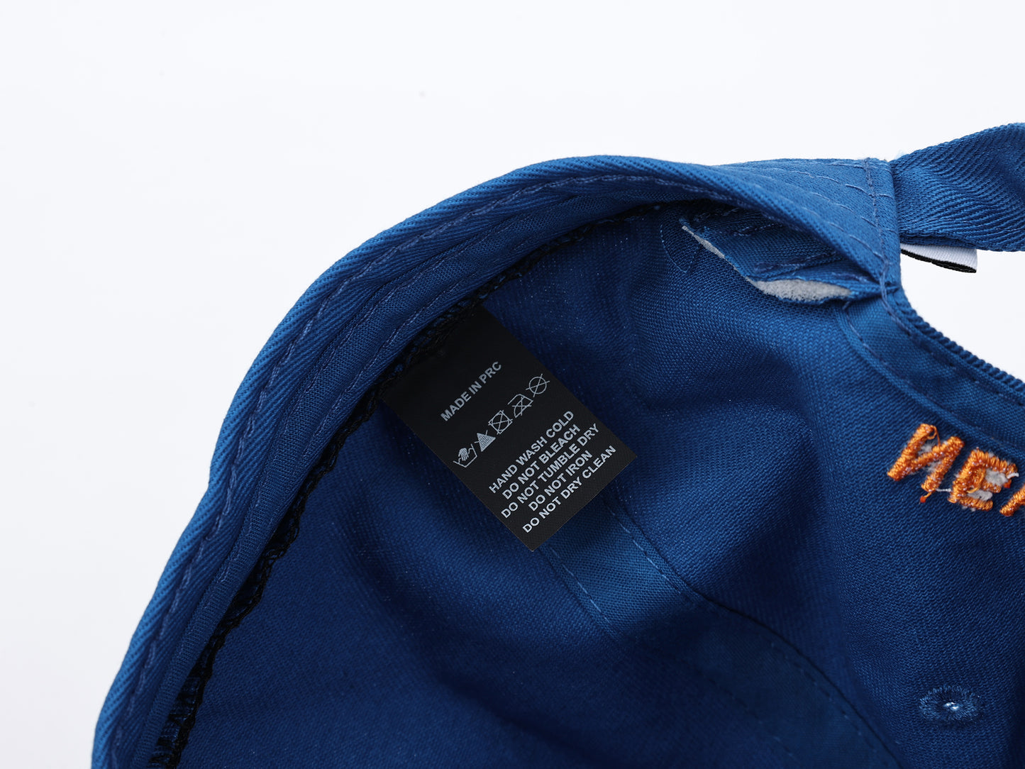 NYC Felt Lettered Dad Hat (Blue)