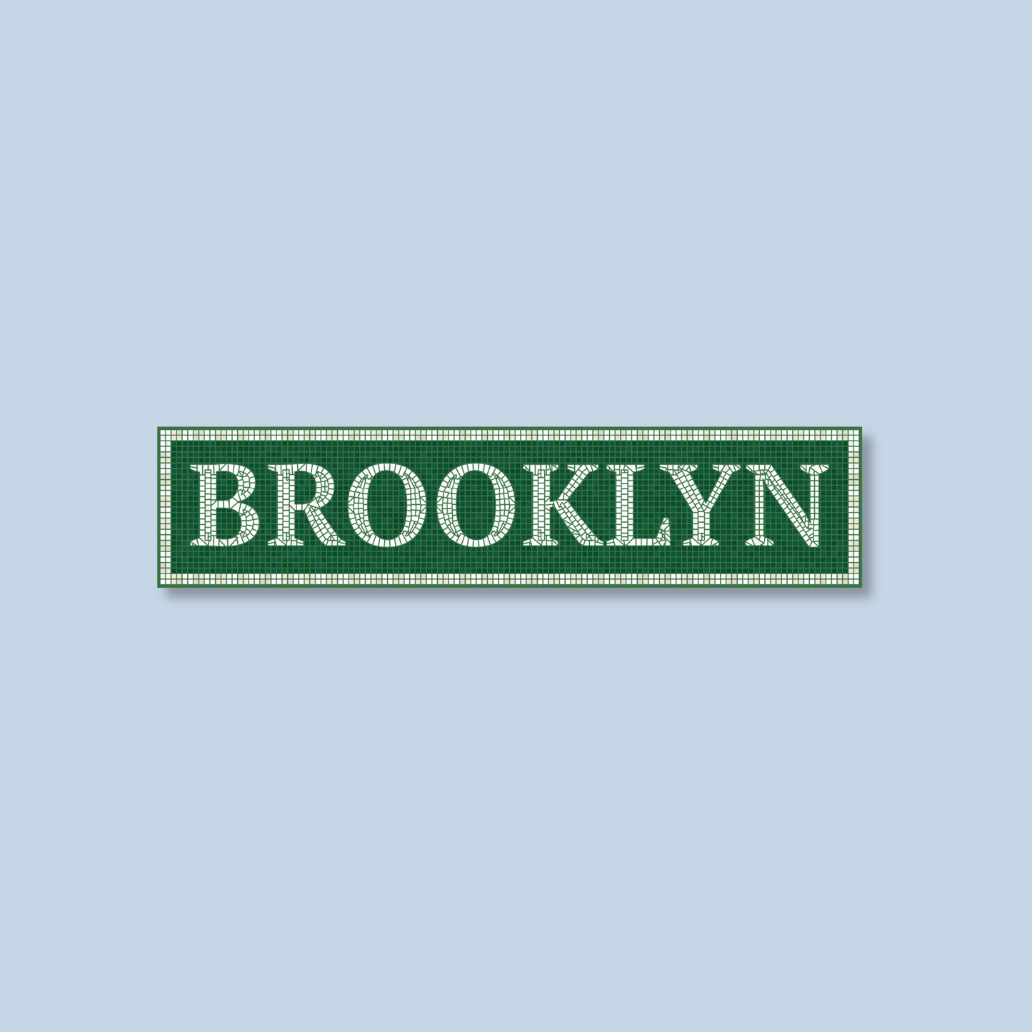 Brooklyn Subway Tile Acrylic Magnet