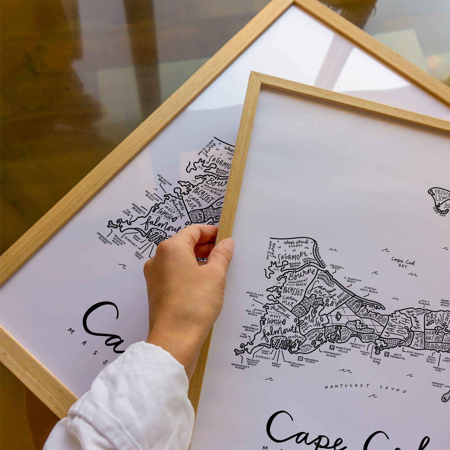 Cape Cod Map Print