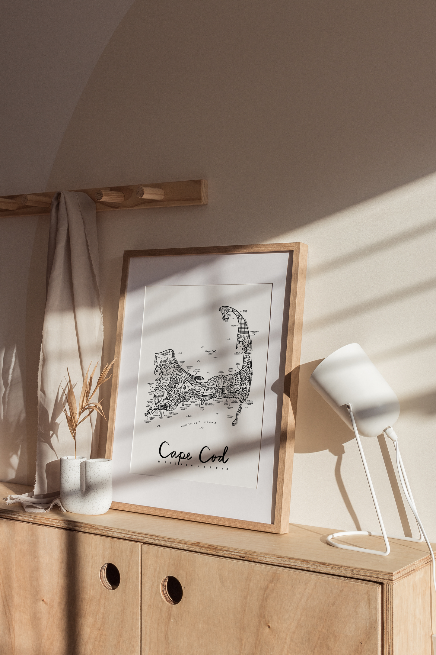 Cape Cod Map Print