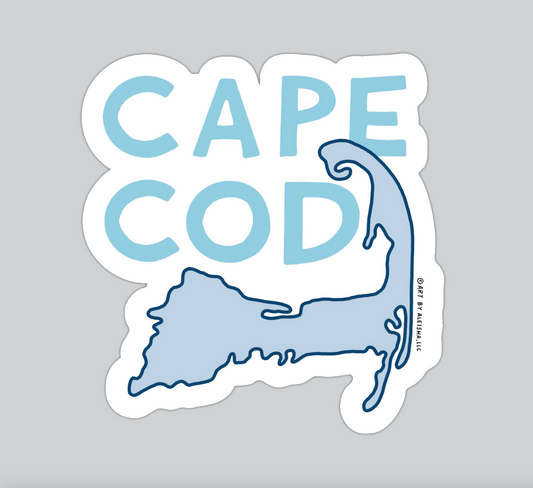 Cape Cod Block Font Sticker