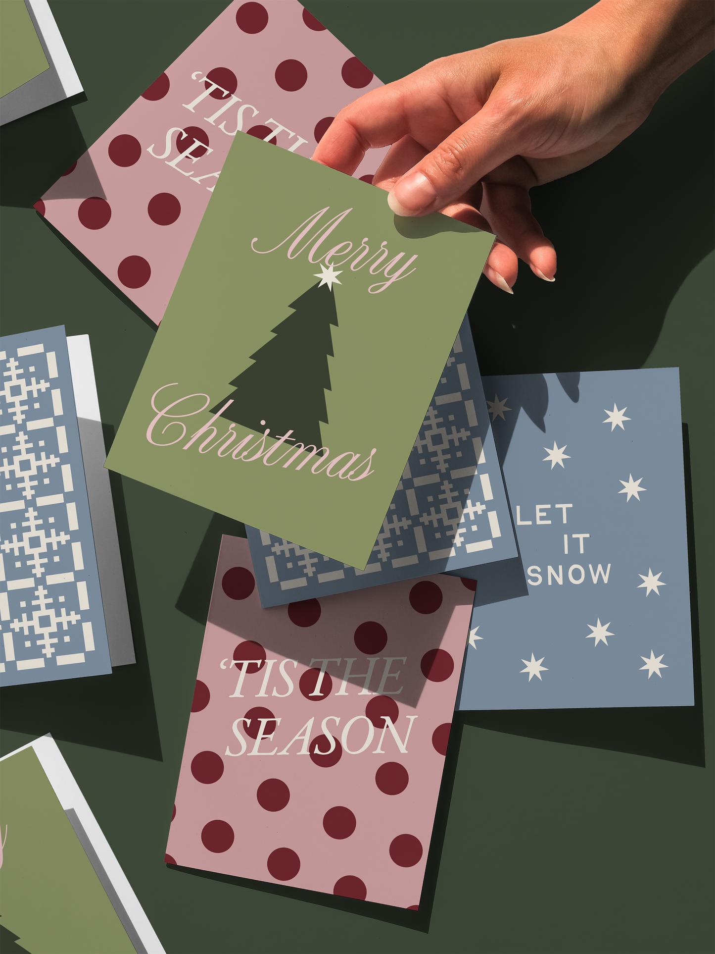 Let It Snow Greeting Card