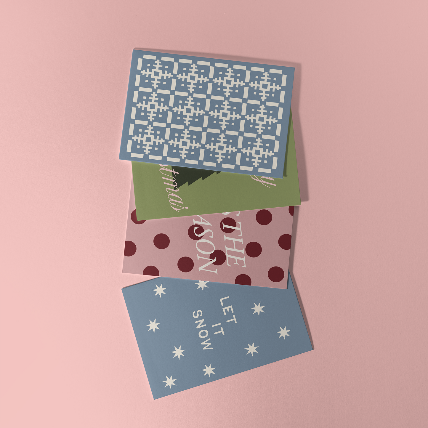 Let It Snow Greeting Card