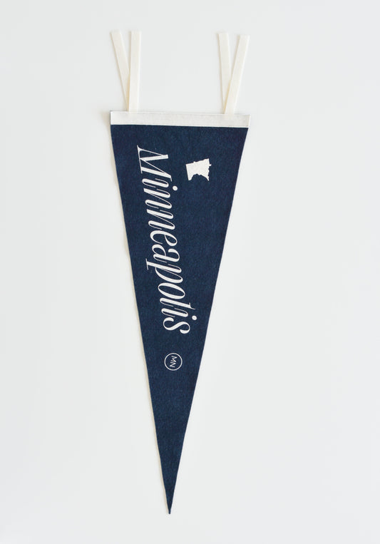 Minneapolis, MN Felt Pennant