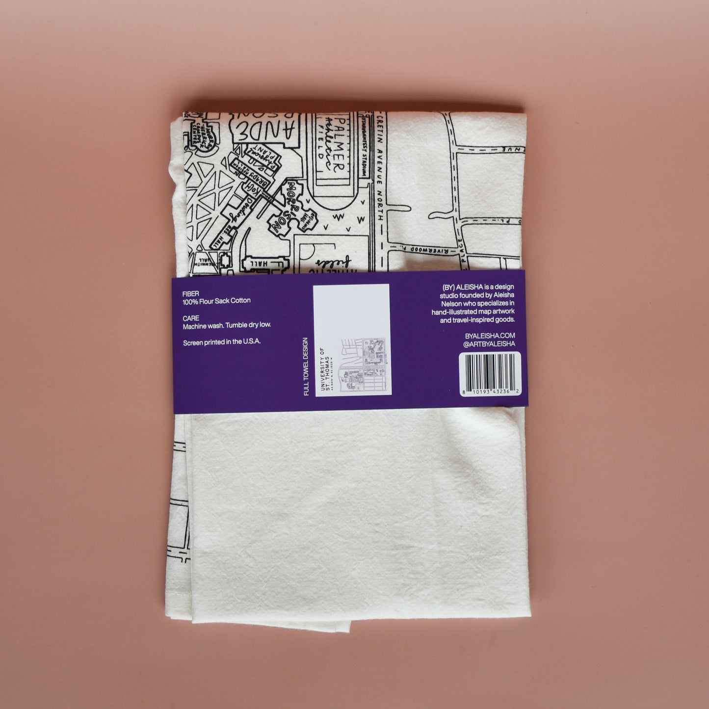 University of Saint Thomas Tea Towel