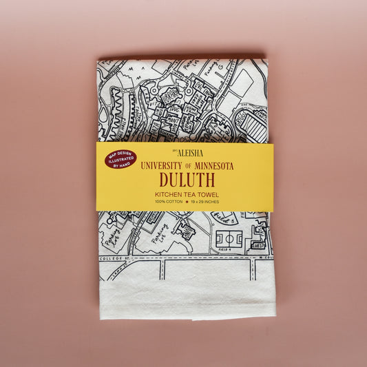 University of Minnesota (Duluth) Tea Towel