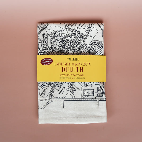 University of Minnesota (Duluth) Tea Towel