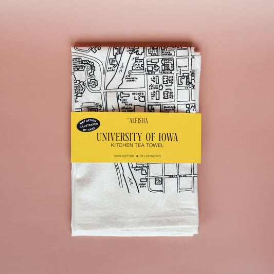 University of Iowa Tea Towel