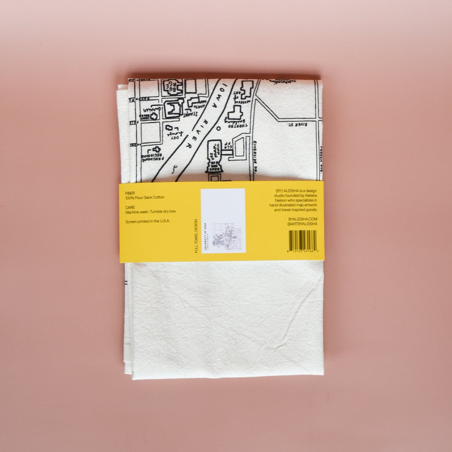 University of Iowa Tea Towel