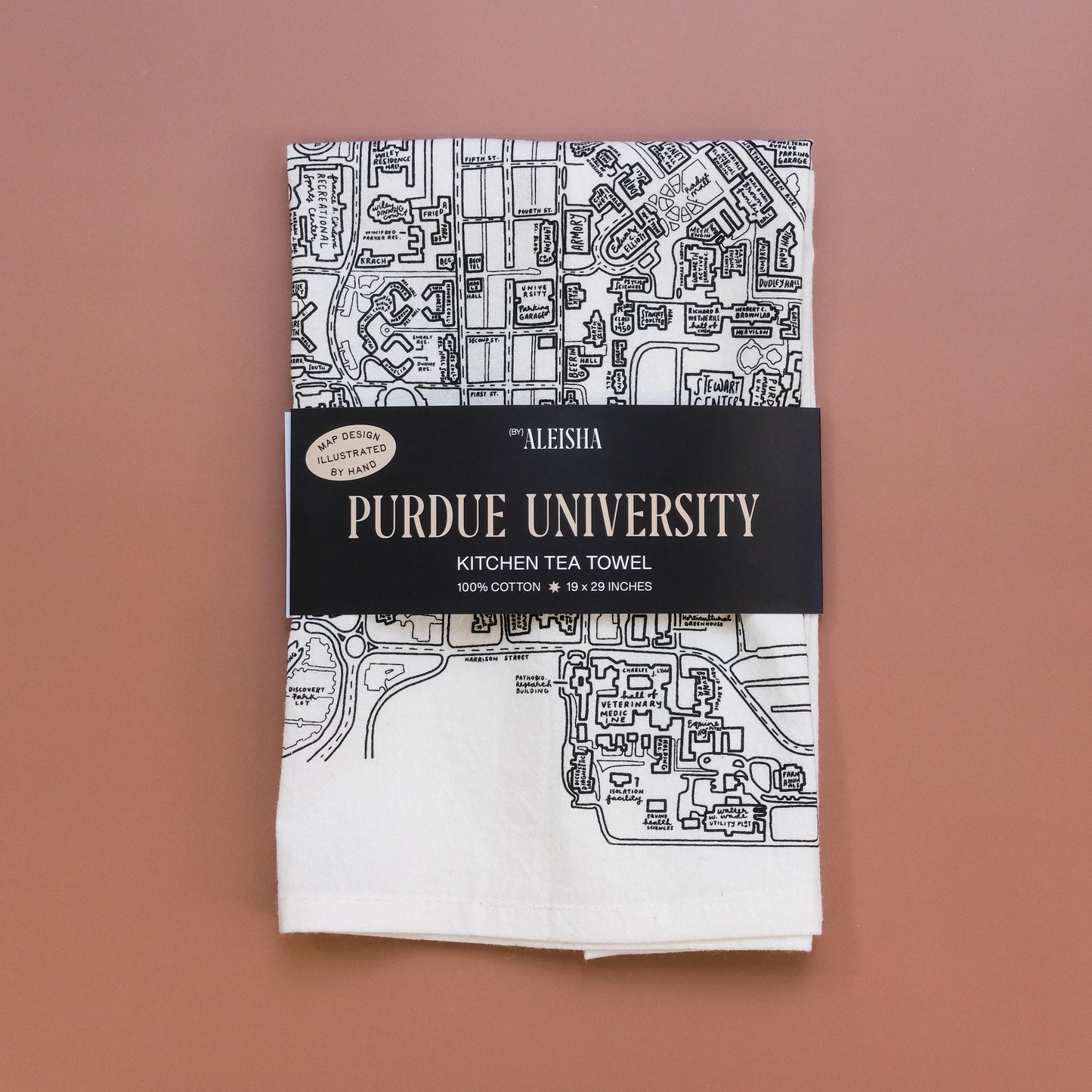 Purdue University Tea Towel